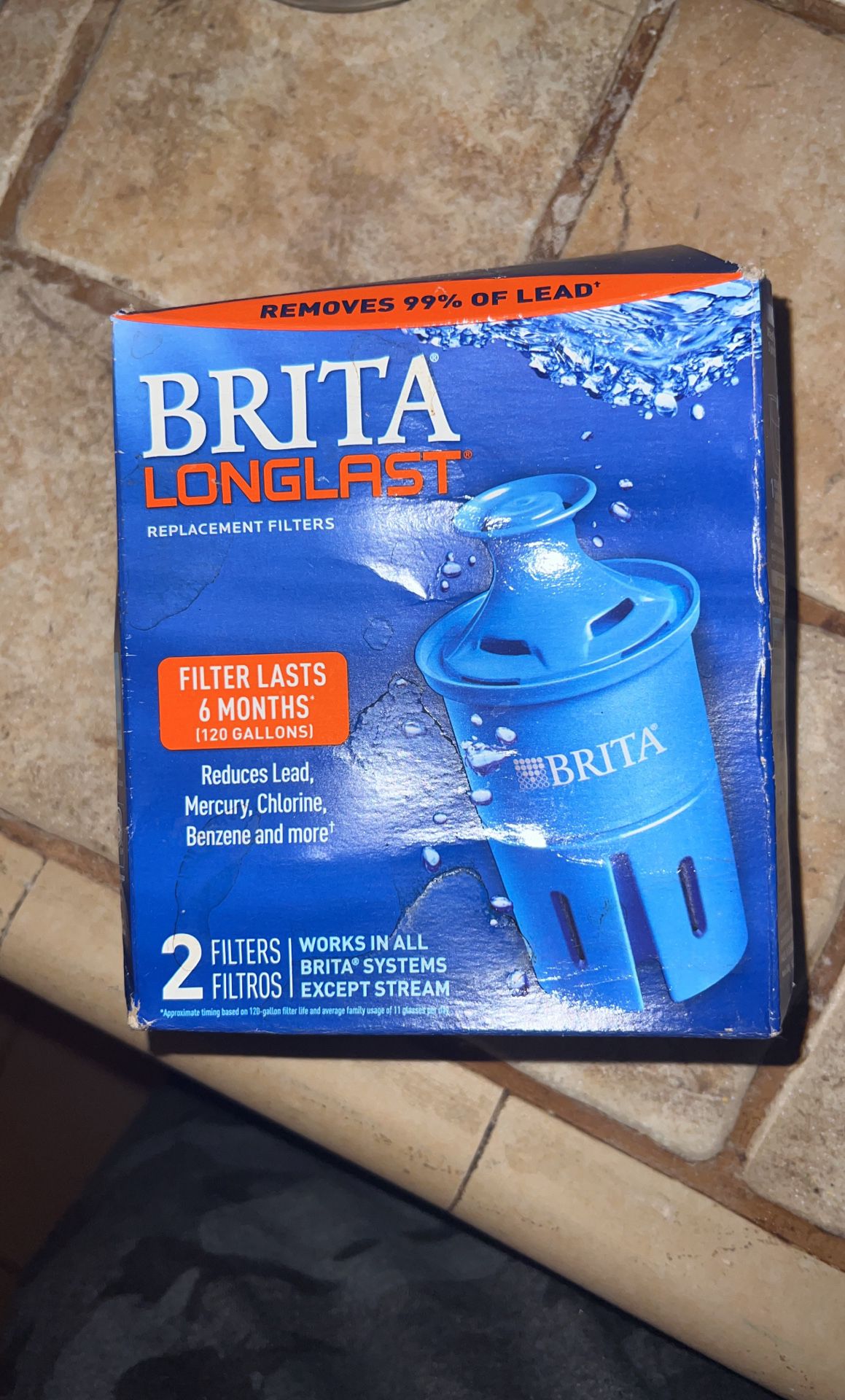 Brita Long last Filter Two Pack
