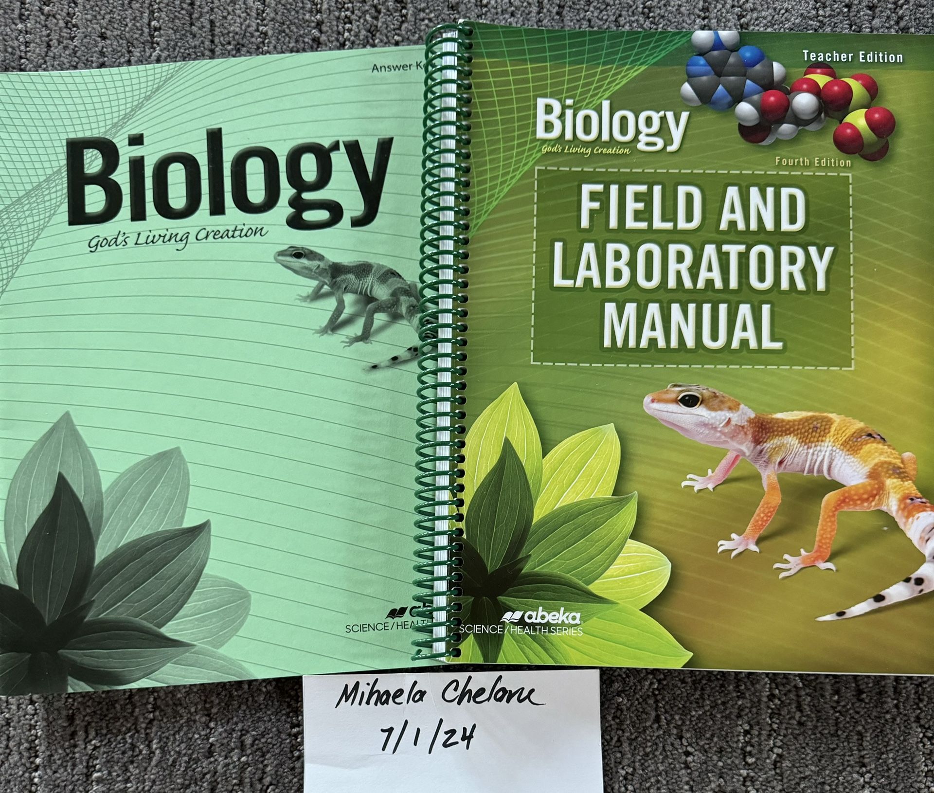 Abeka 10th Grade Biology 