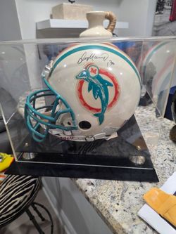 1994 sign dan marino autographed playing helmet