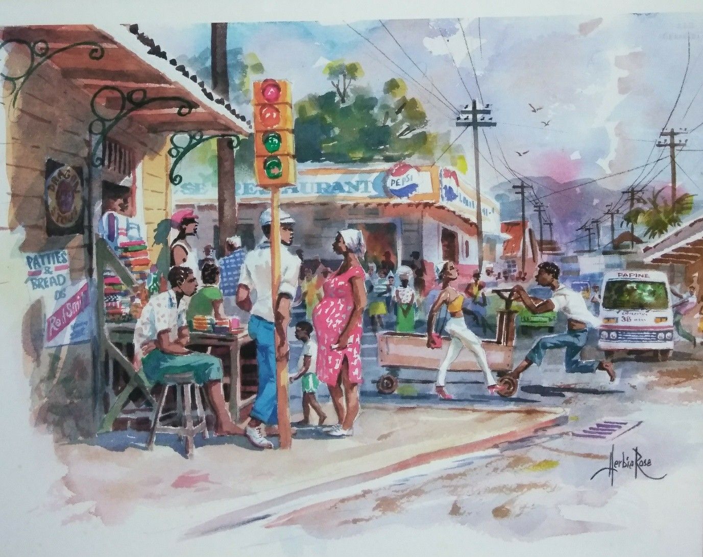Print by Herbie Rose