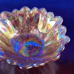 Vintage Candy glass Bowl 