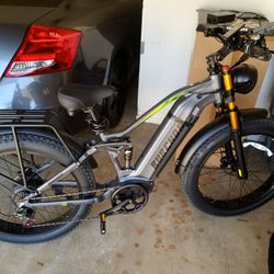 Burchda Rx80 Fat Tire E Bike
