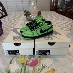 Nike Dunk Low SB PS Buttercup Size 12C & 13.5C BRAND NEW