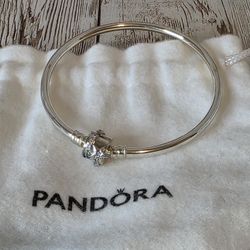 Pandora Silver Bracelet Size 7.1 Inches 