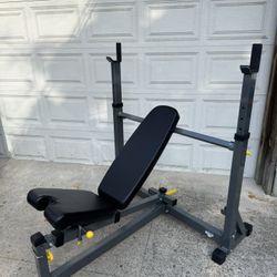 Hudson Steel Bench Press Multi Function Brand New