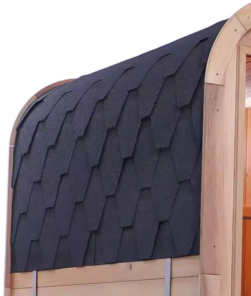 Shingles for sauna or shed