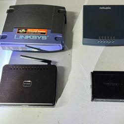 4 Switch/Routers, Used