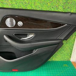 2017-19 Mercedes E300 Rear Right Passenger Side Complete Interior Door Panel OEM