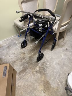 Walker With Rest Chair