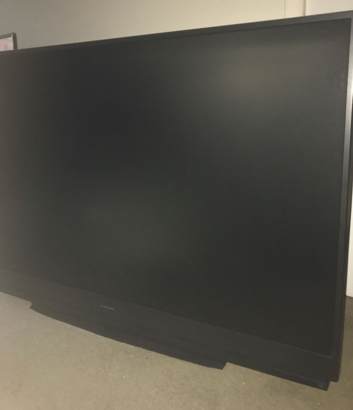 Mitsubishi 73” rear projection TV, FREE, need truck/van to haul, not working