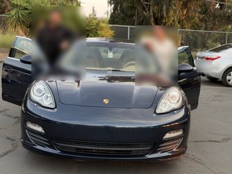 2010 Porsche Panamera S — 101,000 miles, Dark Blue over Tan Leather, No Accidents — Milpitas