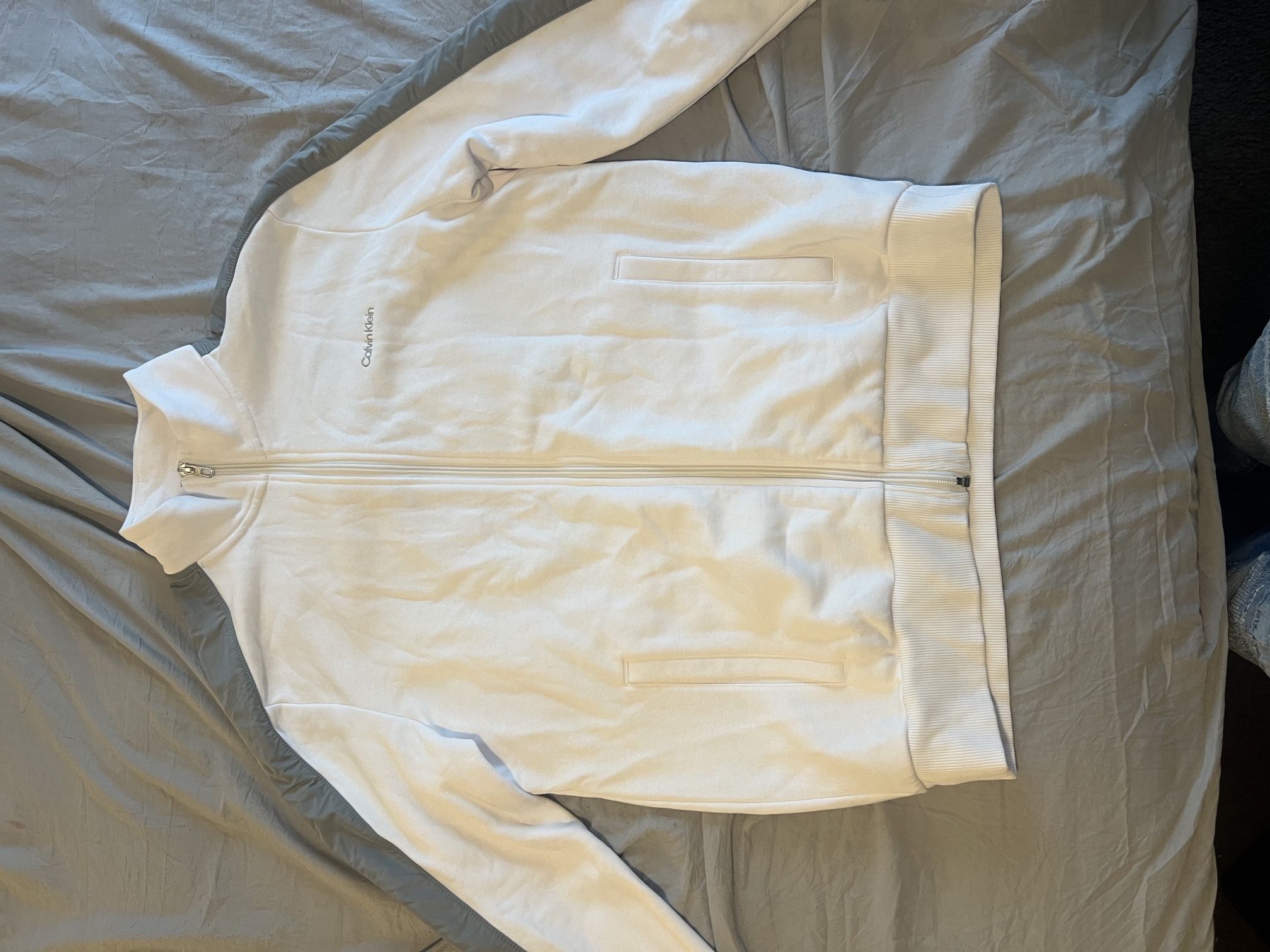 Calvin Klein Womens Zip Up Jacket
