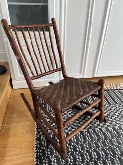 Rustic rocking chair