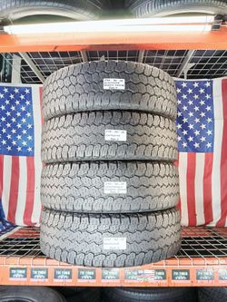 ✅ LT275/70R18 GOODYEAR ADVENTURE TERRAIN 275 70 18 SET  4 NICE USED TIRES 