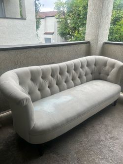white couch