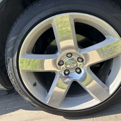 Rare Oem Srt Wheels 20 Inch from A Dodge Magnum