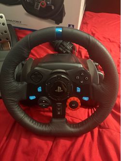 PlayStation G29 racing wheel with peddles