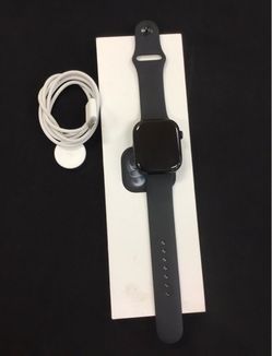 Apple Watch Series 11 (GPS+Cellular) 46mm Aluminum Case with Black Sport Band - M/L - Jet Black