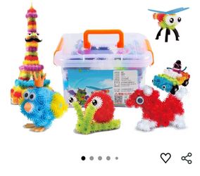OMGOD Building Sticky Blocks Connect Toys,
