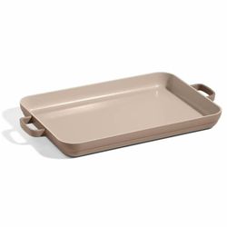 Our Place Griddle Pan - Versatile Nonstick Ceramic Sheet Pan & Stovetop Griddle | Toxin-Free, Dual-Use, with Ergonomic Handles | 5 Qt Capacity, Oven S
