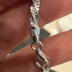 Silver Chain Almost 17” 