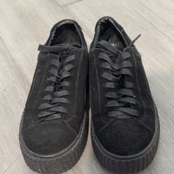 Black Platform Sneakers - size 36
