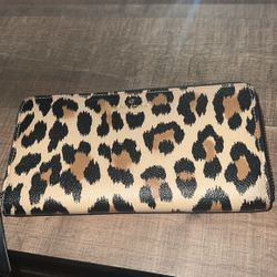 Kate Spade Wallet Cheetah Print 