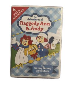 Raggedy Ann & Andy DVD The Sunny Bunny Adventure (4 Episodes)