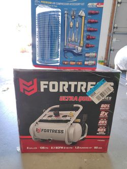 Fortress Ultra Quiet Compressor  $120 obo