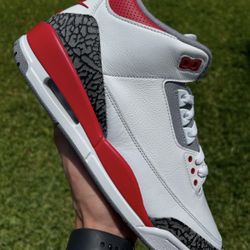 Retro Jordan 3s “Fire Red”