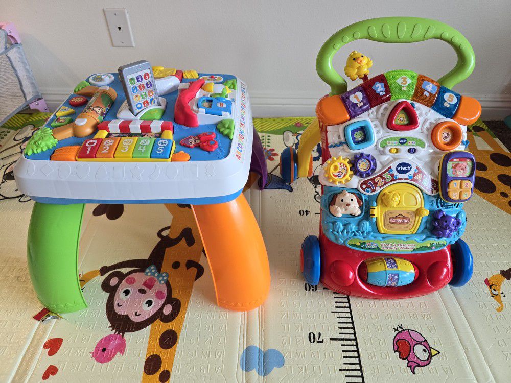 Fisher price and vtech baby/toddler toys bundle