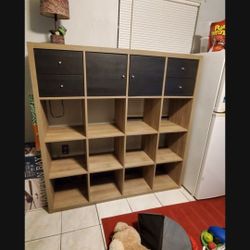 Cubie Shelf With Cabinet And Drawers 