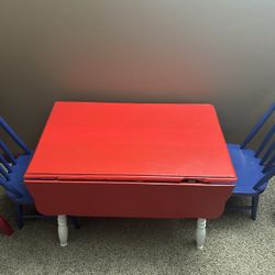 Vintage Child’s Table & Chairs