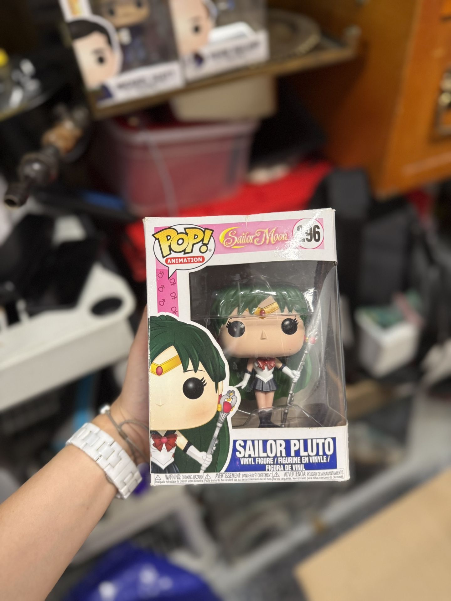 Funko Pop! Animation — Sailor Pluto #296 (Sailor Moon) — NEW