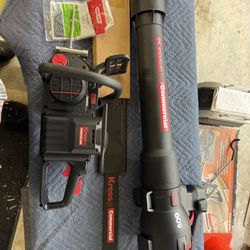 Kress Commercial Chainsaw And Blower