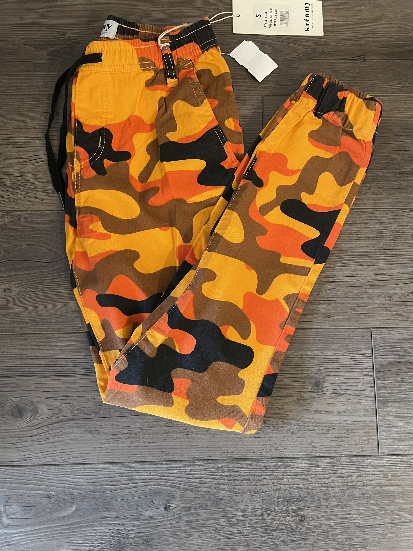 Camo cargo pants