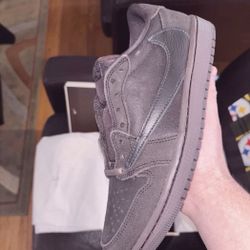 Jordan 1 Retro Low  Og Sp Travis Scott Velvet Brown 🤎⚰️