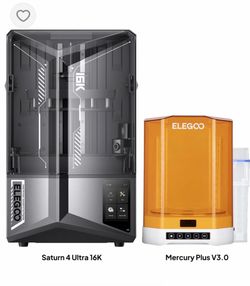 Elegoo 16k Resin 3D printer bundle