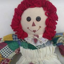 Loveable Raggedy Ann Doll