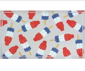 (3) Indoor/Outdoor Welcome Mats~NEW~ Bomb Pop 18 in. x 30 in. ~ 3 Pack~ Door/Floor Mat