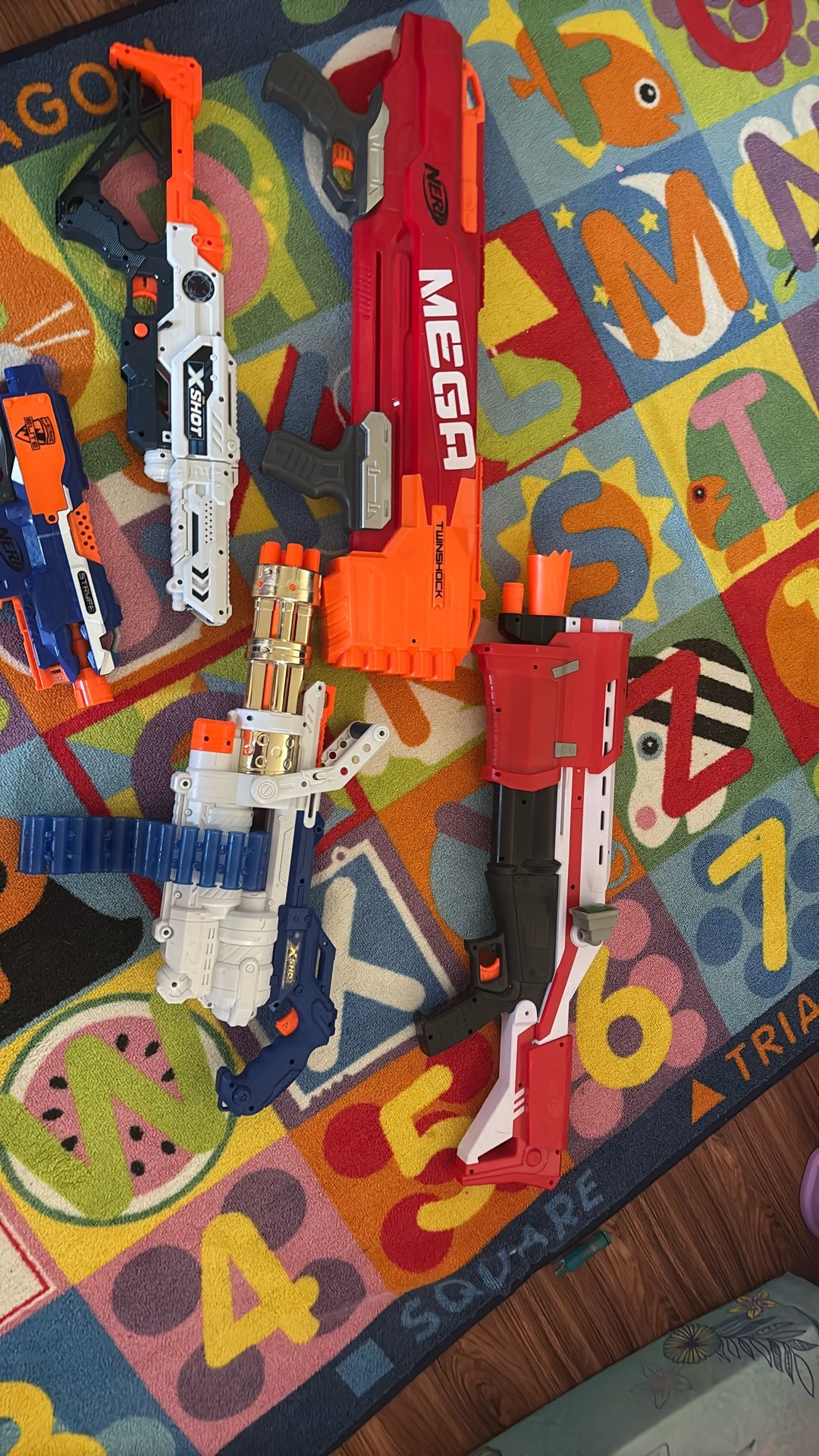Nerf Guns And Other Toy Guns (All 6 for $10)