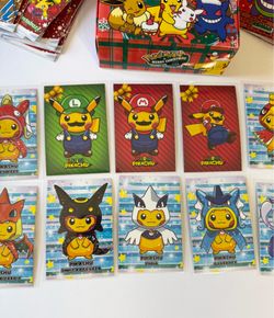 Pokémon Holiday Merry Christmas Database Box Complete Set of 150 Cards