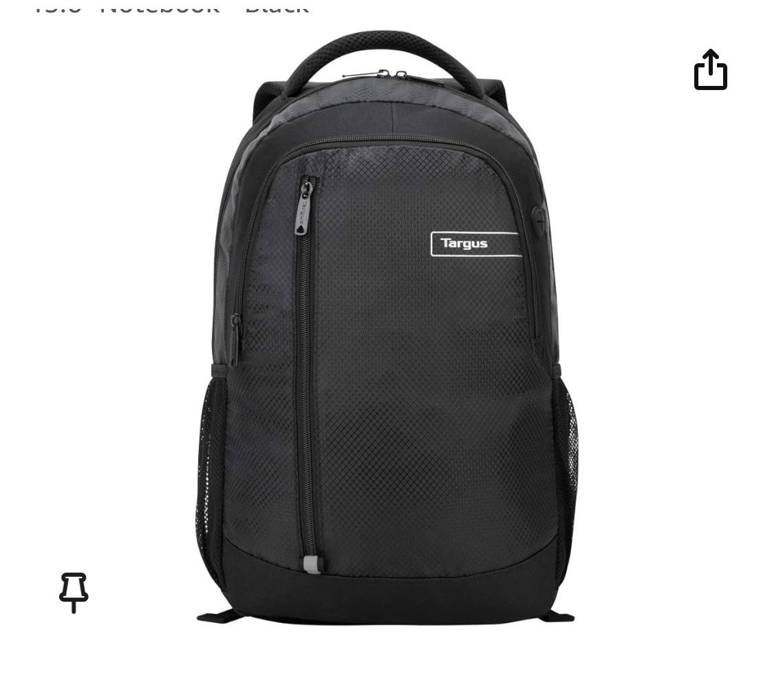 15.6” Targus Sports Laptop Backpack 
