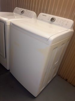 Samsung washer and dryer set