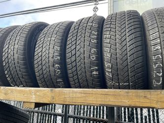MATCHING SET (4) 215 60 17 TIRES !!!
