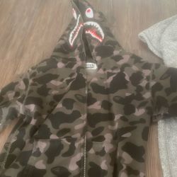 Black bape hoodie