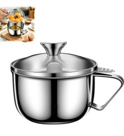 2 in 1 Egg White Separator with Bowl and Lid
