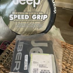 Jeep Steering Wheel Cover And Jeep Spare tire cover