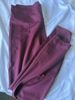 Nike Burgundy Leggings