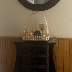 Mirror and Chest Of Drawers 
